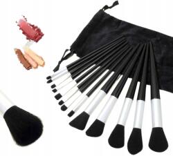EdiBazzar Professzionális 13 db-os sminkecset készlet +tok (Zestaw profesjonalnych pędzli do makijażu)