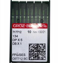 Groz-Beckert Tűk Varrógéphez, Stépni, Golyós Végű, 135x5DPx5 130/21SES (135x5 DPx5 130/21SES)