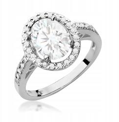 Fugart Eljegyzési Gyűrű 585-ÖS Aranyból 2.06 karátos Gyémántcal, Ingyenes Gravírozás r9 (F080-B585-LD2.06)