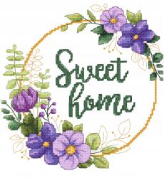 Coricamo Keresztszemes hímzés Hímző szett Sweet home (Z 11007)