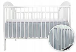 Ankras Fodros Matracvédő Kiságyba 120X60 Színben! (Dekoracja 120/60 SZARY (BARWA))