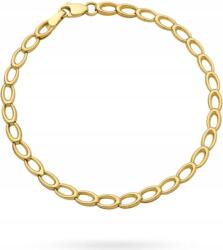 Lovrin Női arany karkötő oválokkal, 585-ös finomságú, 2.78g, elegáns minta ajándékba (lovrin85528)