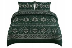 Strefa Spania Kétoldalas ünnepi ágyneműhuzat garnitúra 140x200 70x80 téli, antiallergén (ZEDD-POS-SW-EFI-140X200 lux)