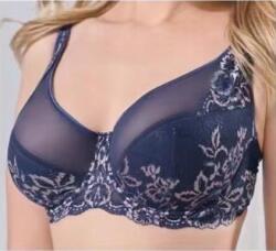 Lanny Mode Csipkés melltartó Lanny Mode Róża, félig merevített kék 80C