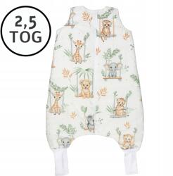 Ankras Hálózsák lábszárvédővel 92-104 M Egész éves Mintás! (ŚZN całoroczny R. M 86-104 ZWIERZĘTA NA H. Z.)