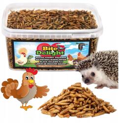  Állateledel Fekete Katonalégy lárva szárított rovarok Fekete Katonalégy 1, 8kg