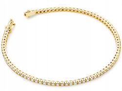 Lovrin Arany karkötő 585 briliánsokkal, 7, 7g, elegáns, divatos design, ajándékba, 14k (Lovrin 66960)