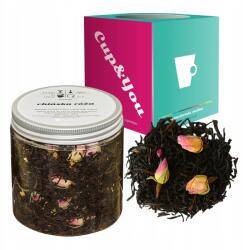 Cup&You Fekete tea Kínai Rózsa prémium szórt rózsa fánk ajándék (herbata liściasta sypana mieszanka napar susz) - allegro - 4 705 Ft
