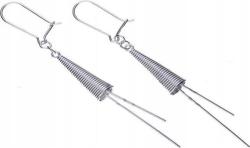 Lovrin Ezüst, hosszú, 925-ös függő fülbevaló díszítéssel, 4, 4g, egyedi mintával, ajándéknak is kiváló (Lovrin 47179)