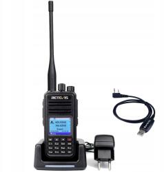Retevis RT3S Dmr Walkie Talkie, Rádió adó-vevő, Kétirányú rádió (A9110E-J9110P)