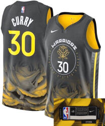 Nike Nba Authentic mez Nike Warriors Curry #30 DQ0194-010 L City Edition (DQ0194-010)