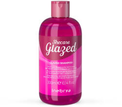 Inebrya Shecare Glazed lamináló és fényesítő sampon, 300 ml - hajpatika