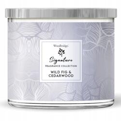Woodbridge Candle Illatgyertya Füge és Cédrus Woodbridge 410 g (5060457539473)