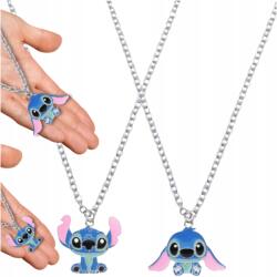 EdiBazzar Barátnők Nyaklánc Szett Bff Stitch 2db Lánc Szett (Naszyjniki Dla Przyjaciółek Zestaw BFF STITCH)