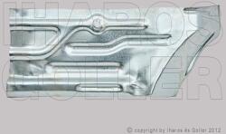 Suzuki Swift 1989-1996 - Fél taposólemez rész, bal első