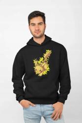  D&b Unisex Hoodie MO00042 Pokemon Fekete-Méret 3XL
