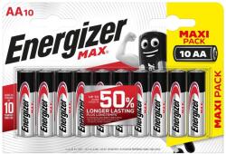 Energizer Max Alkáli Ceruza Elem AA B10 - klin