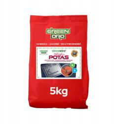 Green Oro Természetes Kálium-klorid Őszi Műtrágya Fűhöz, Gyümölcsökhöz, Tujákhoz, Fenyőfélékhez 5kg (Sól Potasowa k 60% Green ORO Naturalny)