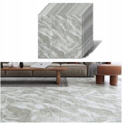  Velike Öntapadós Pvc Vinyl Padlólapok 30x30 cm 24 Darabos Szett Márvány Szürke (B0CQC6YCCM)
