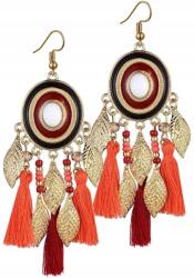  Arany színű fülbevaló, lógós, Boho vintage stílusban (DADFASFSF949)