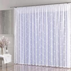 Wisan Gyönyörű finom jacquard függöny fehér Daniela szalaggal 500x250 cm (AWW10253)