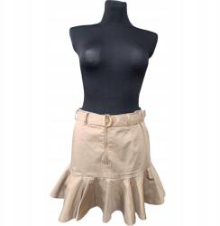 River Island Barna Midi Szoknya Övvel Kényelmes és Stílusos 38-as Méret (UB000786)