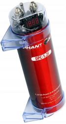 Phantom DPC-1.2F 1, 2F-os Autókondenzátor 700W RMS-ig, LCD Voltmérővel (DPC-1.2F)