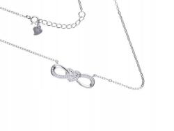 Lovrin 925-ös ezüst női nyaklánc végtelen szív medállal, ajándéknak (Lovrin 64122)
