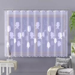 Wisan Gyönyörű finom jacquard függöny fehér virágokkal Apollonia A129 300x175 cm (AWA129A30)