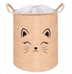 Kruzzel játéktároló kosár, szennyestartó, ruhákhoz, 35 literes, zárható (00024727)