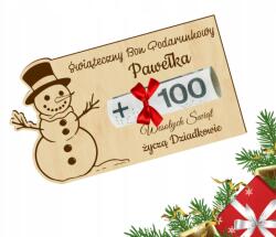  Karácsonyi ajándékutalvány pénzkártya Ajándék Karácsonyi utalvány Minták (PT-DIGITAL)