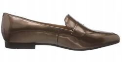 Ecco Akita női mokaszin, barna bőr, lakkozott, 37-es méret (35912301322)