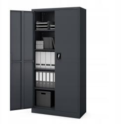 JAN NOWAK Irodai Orvosi Fém Szekrény Jan 185 Smart: Antracit (1643)