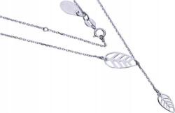 Lovrin 925-ös ezüst nyaklánc áttört levél mintával, 1, 86g, ideális ajándék, divatos design (Lovrin 53391)