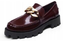  Dream Pairs Bordó Platformos Női Mokaszinok 41-es Méret (B0B2RX7WW6)