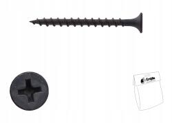 Trojka Gipszkarton csavar fekete Fa 3, 5x35 200db (WFDM 3.5X35)