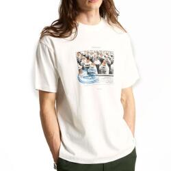 Vans Style Tips póló Marshmallow (VN000PCXFS81)