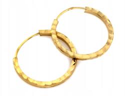 Lovrin Arany fülbevaló női részére, 585-ös, karika, fényes, modern (43798972)