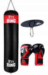 Ring Boxzsák szett 160x40cm 50kg Battle kesztyű ow rögzítő (RZ-160/12)