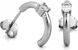 Lovrin 925-ös ezüst fülbevaló, finom cirkónia kövekkel, stekkeres záródással
