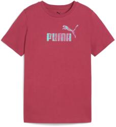 PUMA NATURE 2.0 junior gyerek póló, magenta szőlő-türkiz, S25 (68648417)