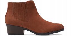 Clarks Barna bőr női bokacsizma Clarks Adreena Flora 40 (261530524)