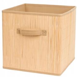  Szervező Doboz Bambusz Összecsukható Komódhoz 31x31CM Fogantyúval (3016664CS)