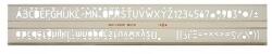 KOH-I-NOOR Betűsablon KOH-I-NOOR 748012 14mm betűnagyság (7250024000) - fotoland