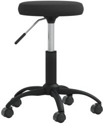 vidaXL fekete bársony étkezőszék (3085724)