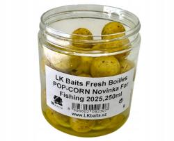 LK Baits Fresh Boilies Popcorn Újdonság Horgászathoz 2025, 250ml (42300171)