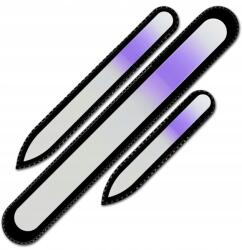  Mont Bleu 3 darabos színes üveg körömreszelő készlet R-BMS06