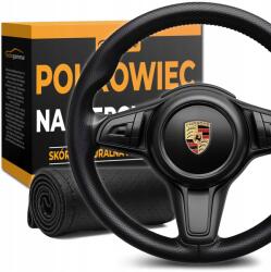  Kormányvédő Borítás, Valódi Bőr, Perforált, 37-39 CM