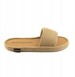 Bohonomad Saint Tropez női flip-flop papucs Bohonomad 40, Bézs, Városi (STT.1212.WMF)