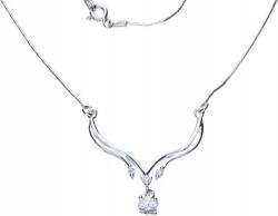 Lovrin Ezüst nyaklánc 925 elegáns cirkónia kövekkel 4, 13g divatos női ajándék (Lovrin 51458)